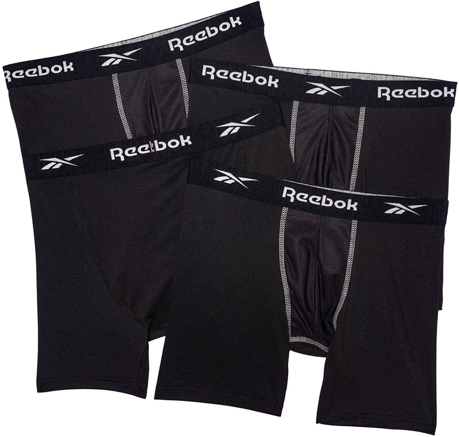 Reebok Men's Boxer Briefs with Comfort Pouch (4 – I-Max Fashions