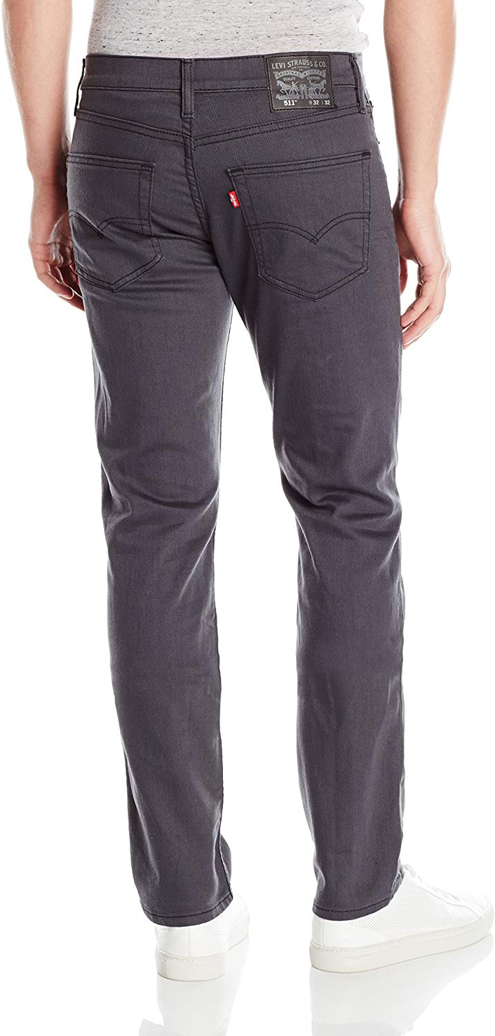 Levi's Men's 511 Slim Fit Jean - Grey/Black 3D Stretch – Imax Fashions