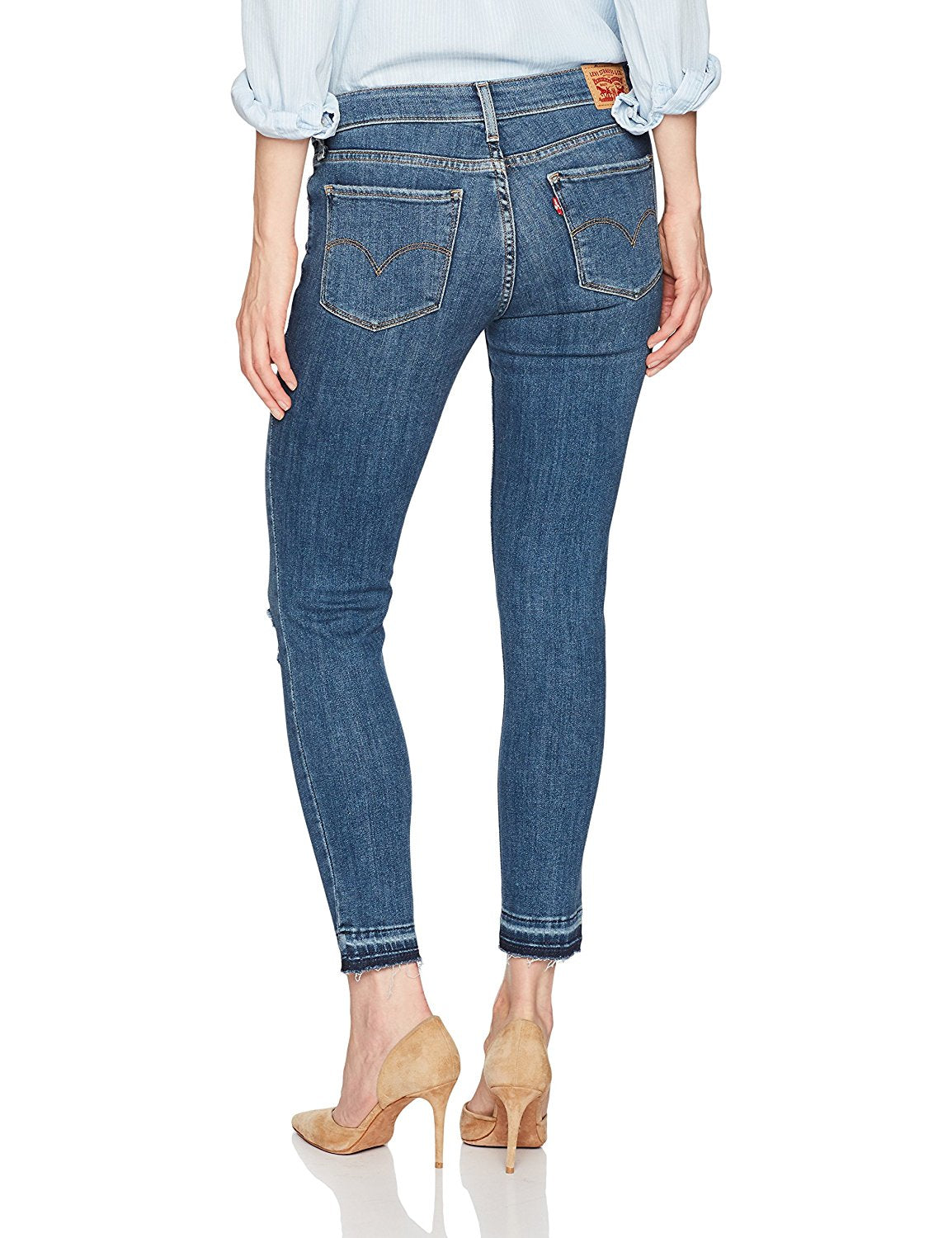 levi's women's 711 skinny ankle jeans