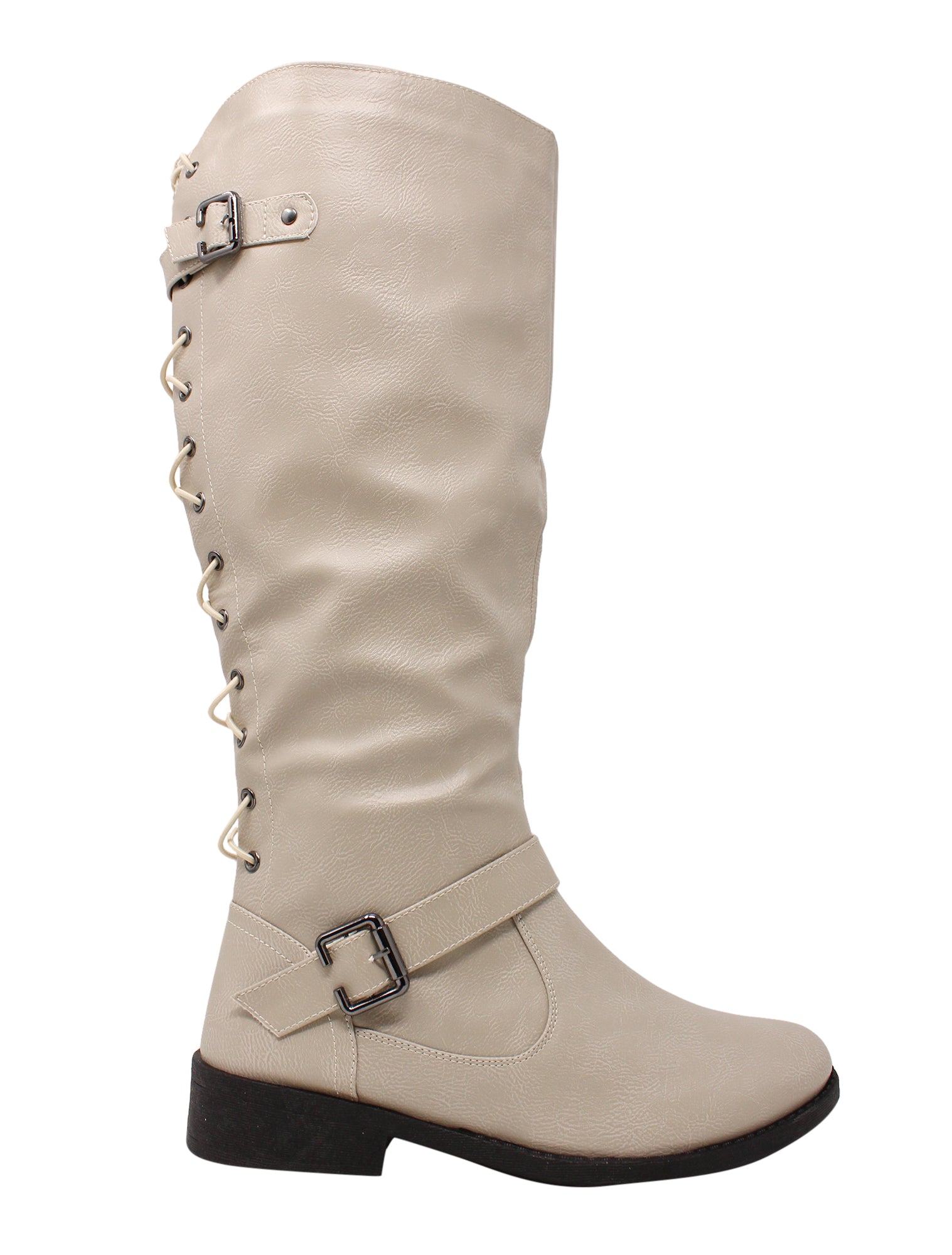 wanted lounge lace up riding boots