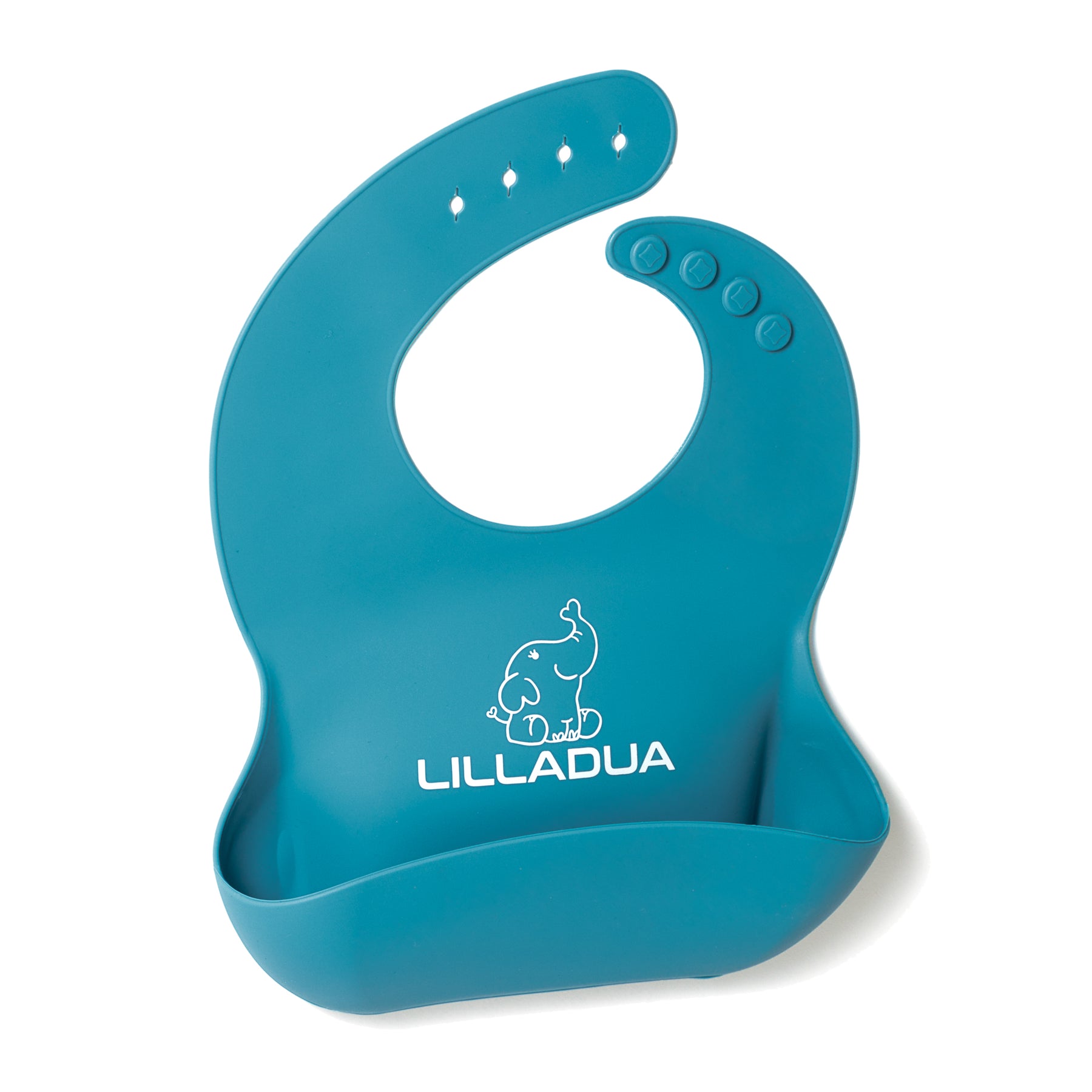 silicone bib with pocket