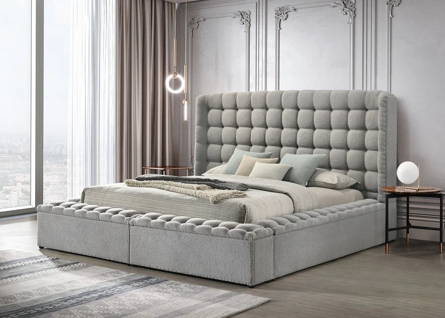 Madonna Queen Storage Platform Bed