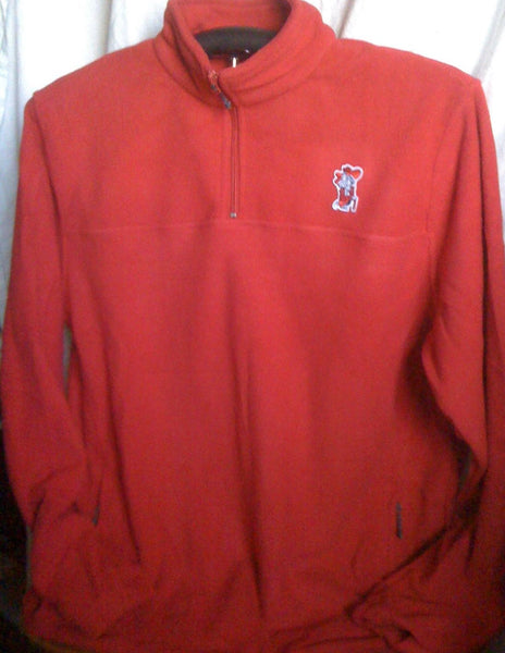 plush fleece pullover