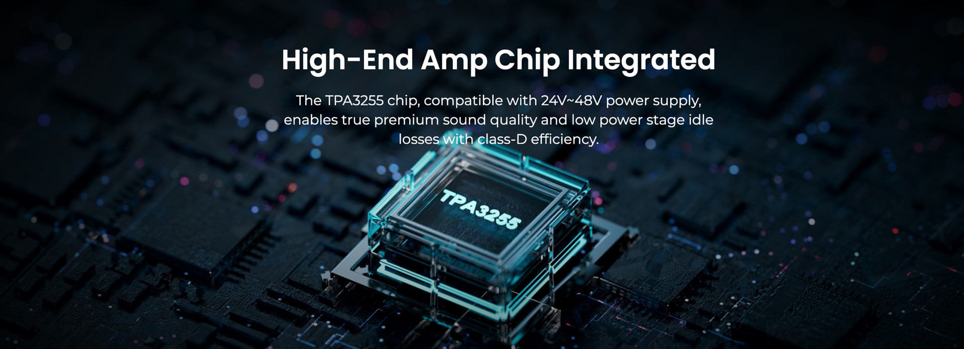 High-End Amp Chip Integrated