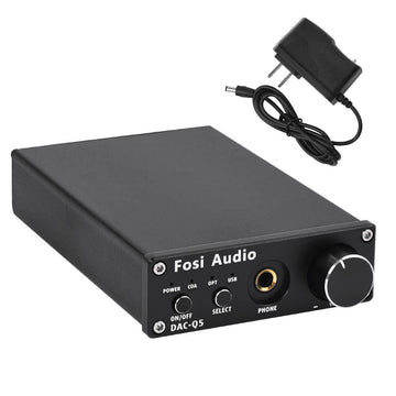 Fosi Audio Q4 Headphone Amplifier Mini Stereo DAC 24-Bit 192 KHz USB  Optical Coaxial to RCA AUX Digital-to-Analog Audio Converter Adapter for  Home