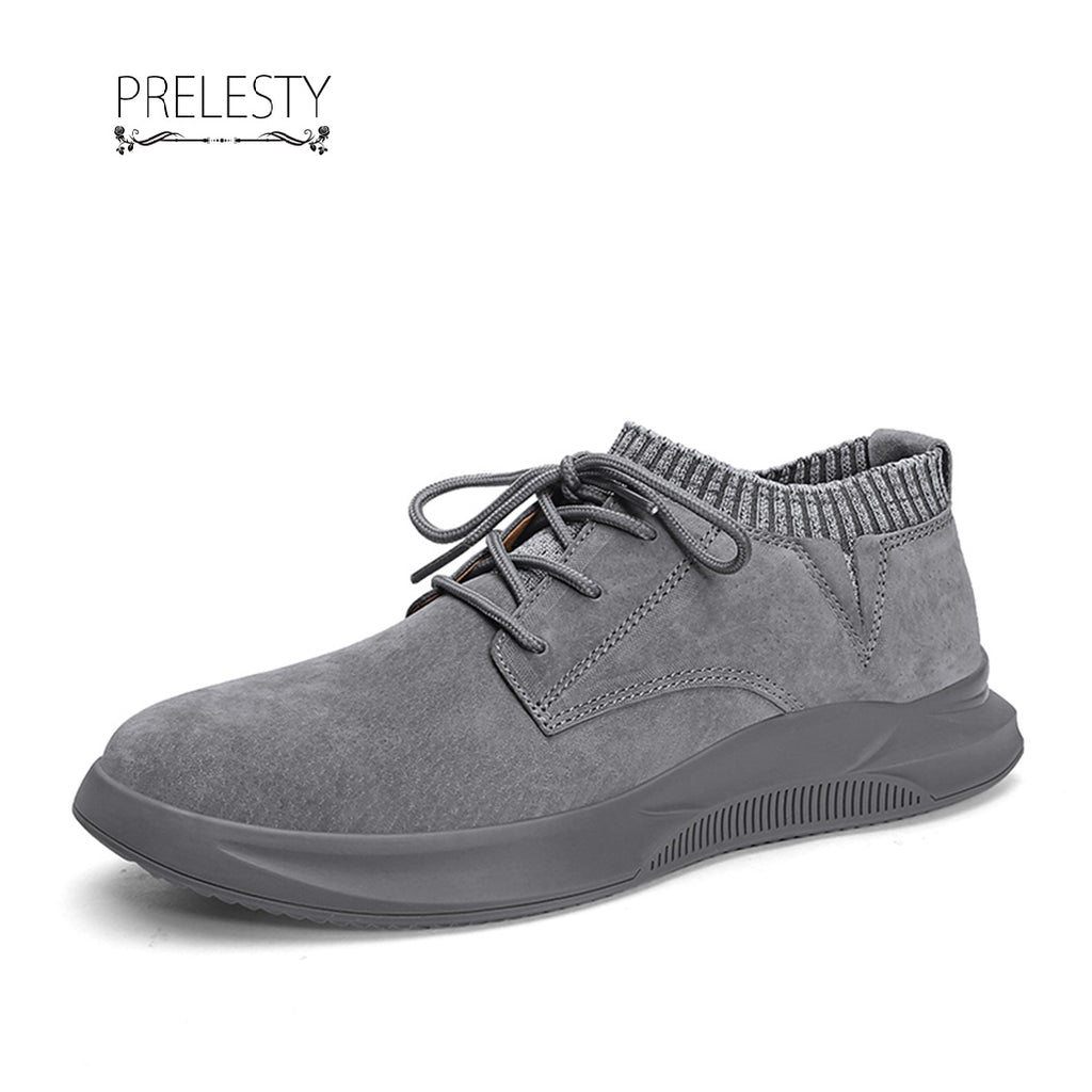 Prelesty Cool Suede Leather High 