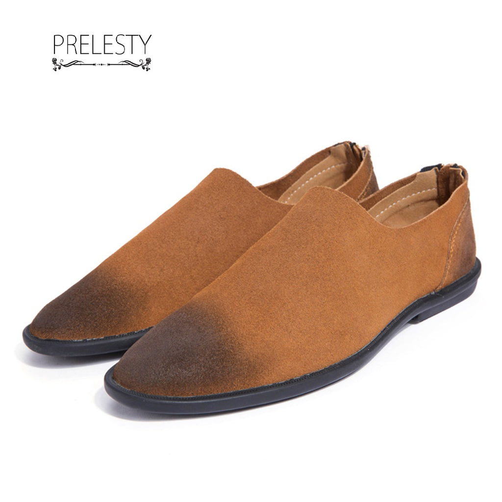 suede leather formal shoes