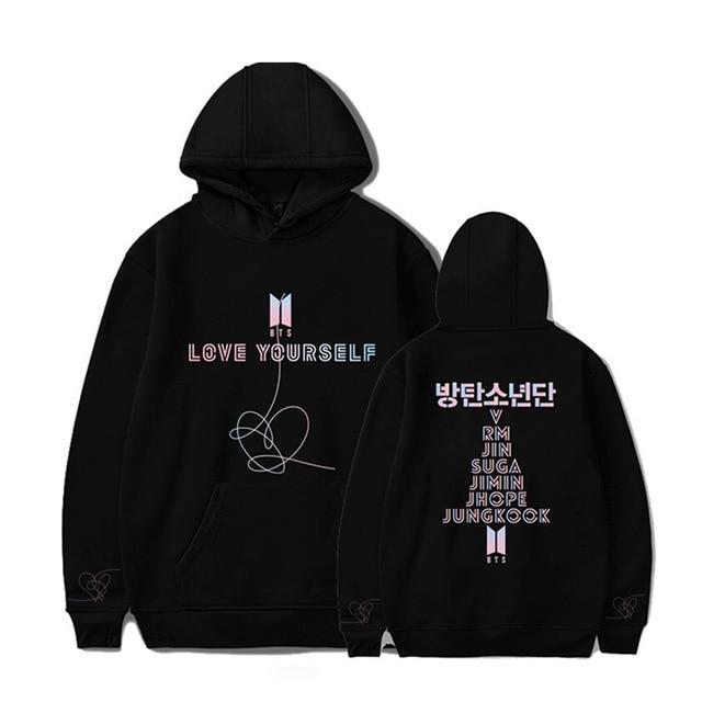 love yourself answer hoodie