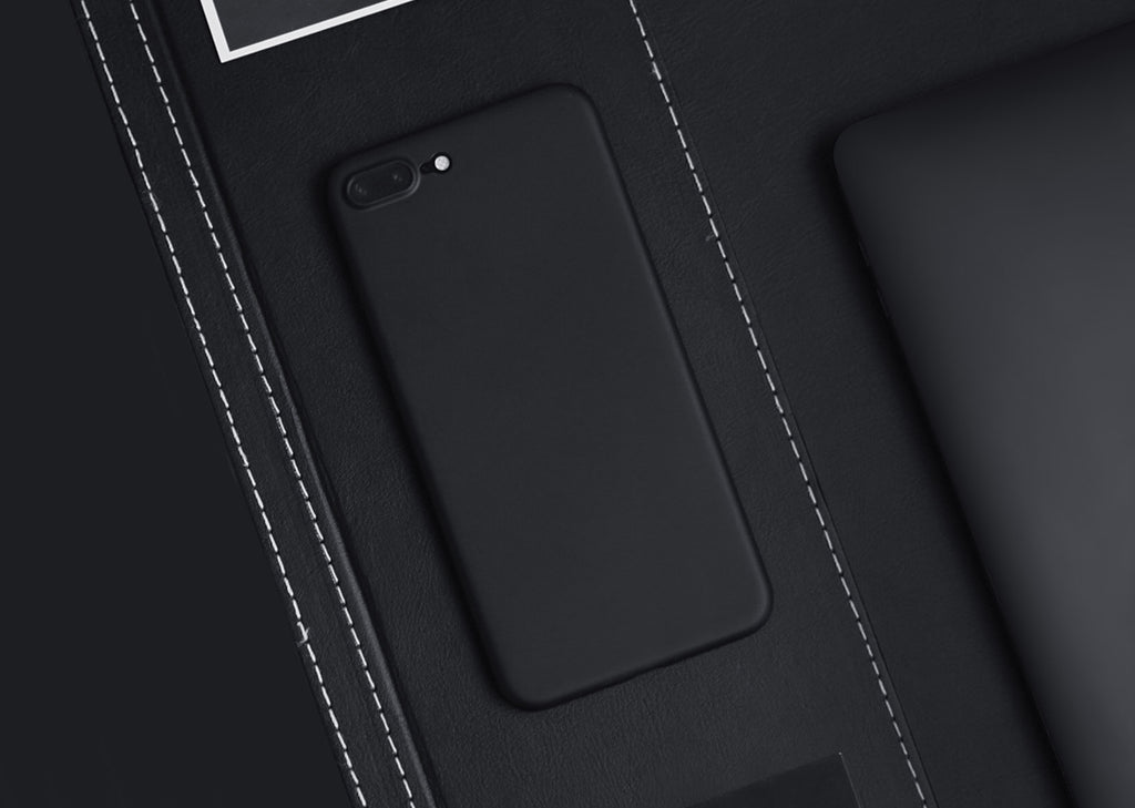 Blvck matte black iPhone case