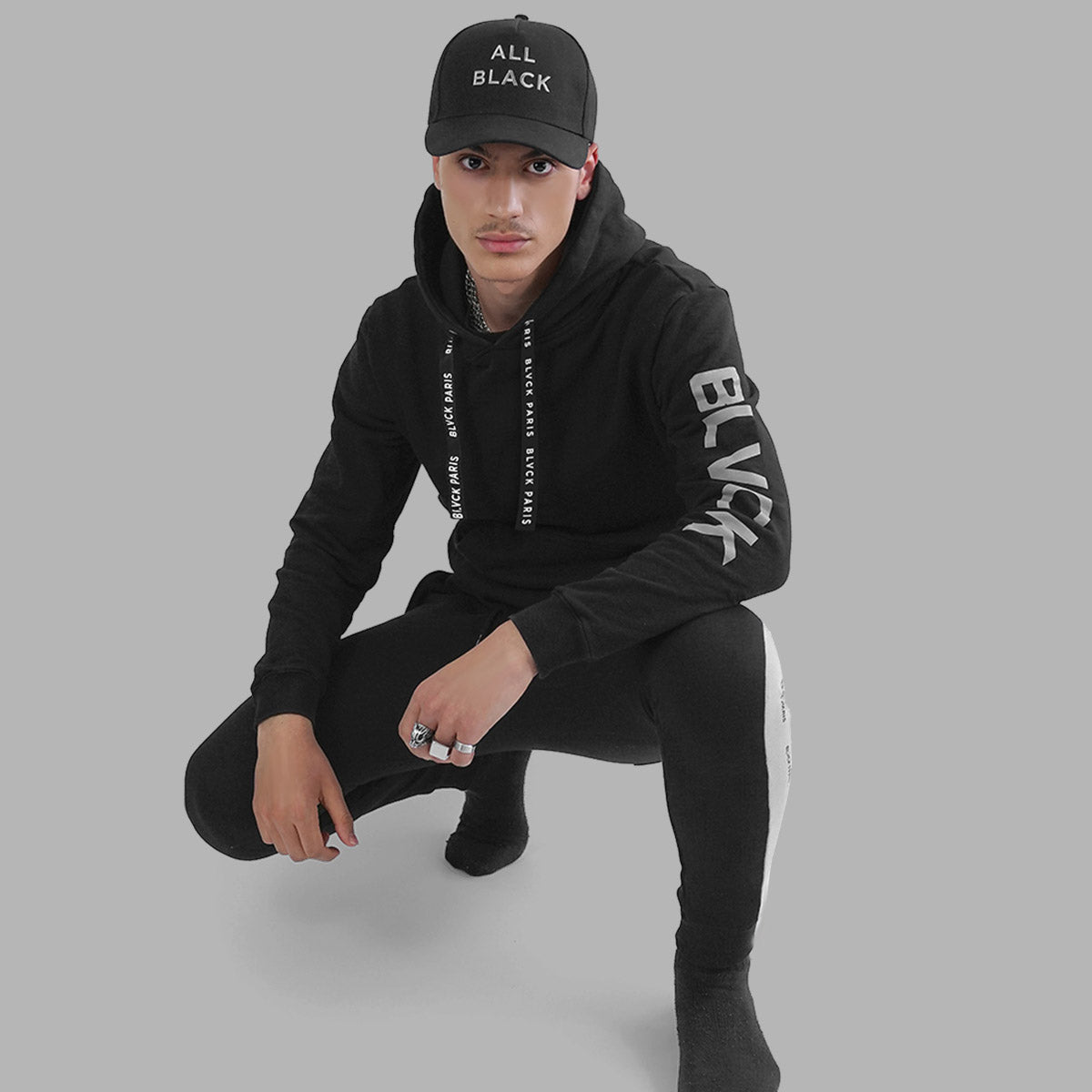 Signature Black Hoodie | Blvck Paris