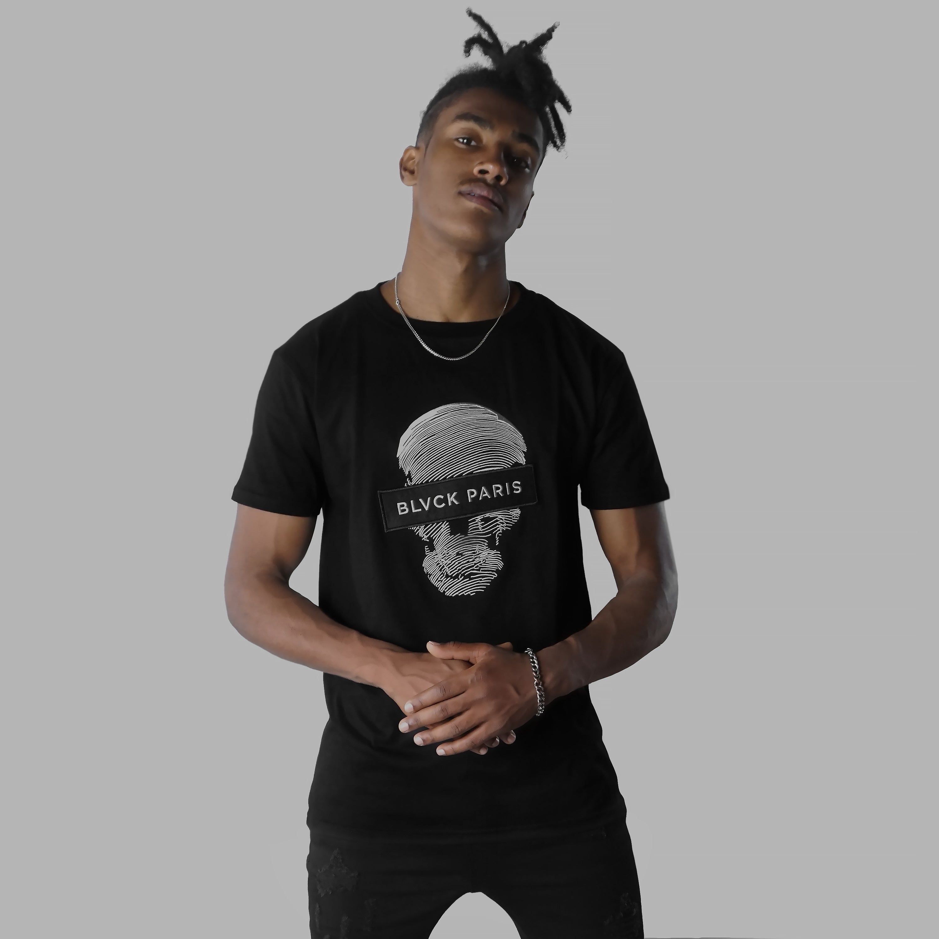 Black Skull Tee | Blvck Paris