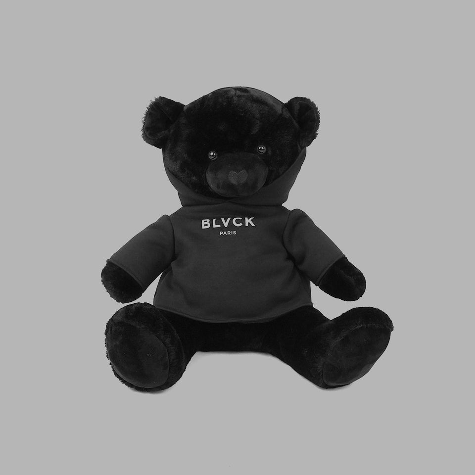 small black teddy bear