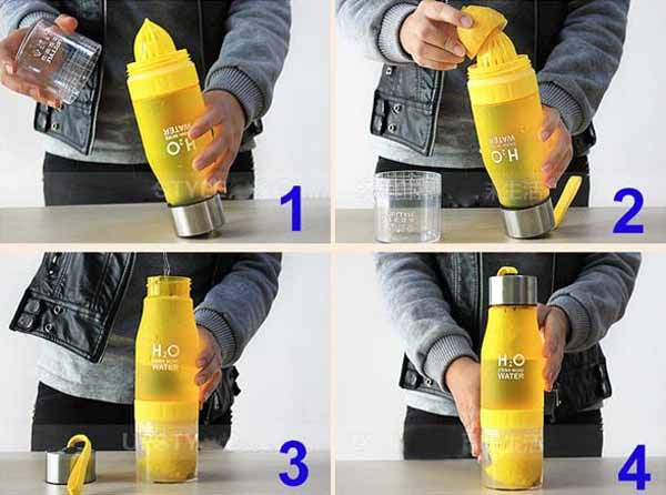 Open Squeeze Lemon Add Water Enjoy
