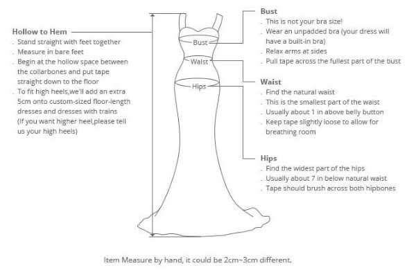 Dress Measuring Guide