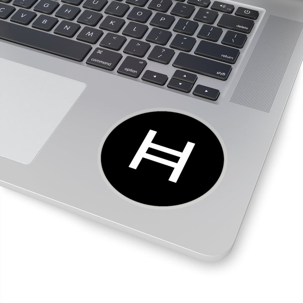 Hedera Hashgraph (HBAR) Cryptocurrency Symbol Stickers ...