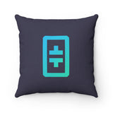 THETA (THETA) Cryptocurrency Symbol Pillow