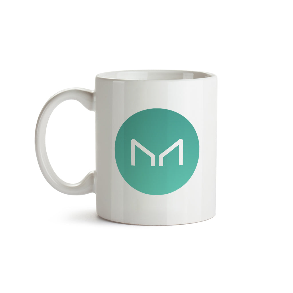 Maker (MKR) Cryptocurrency Symbol Mug – Crypto Wardrobe