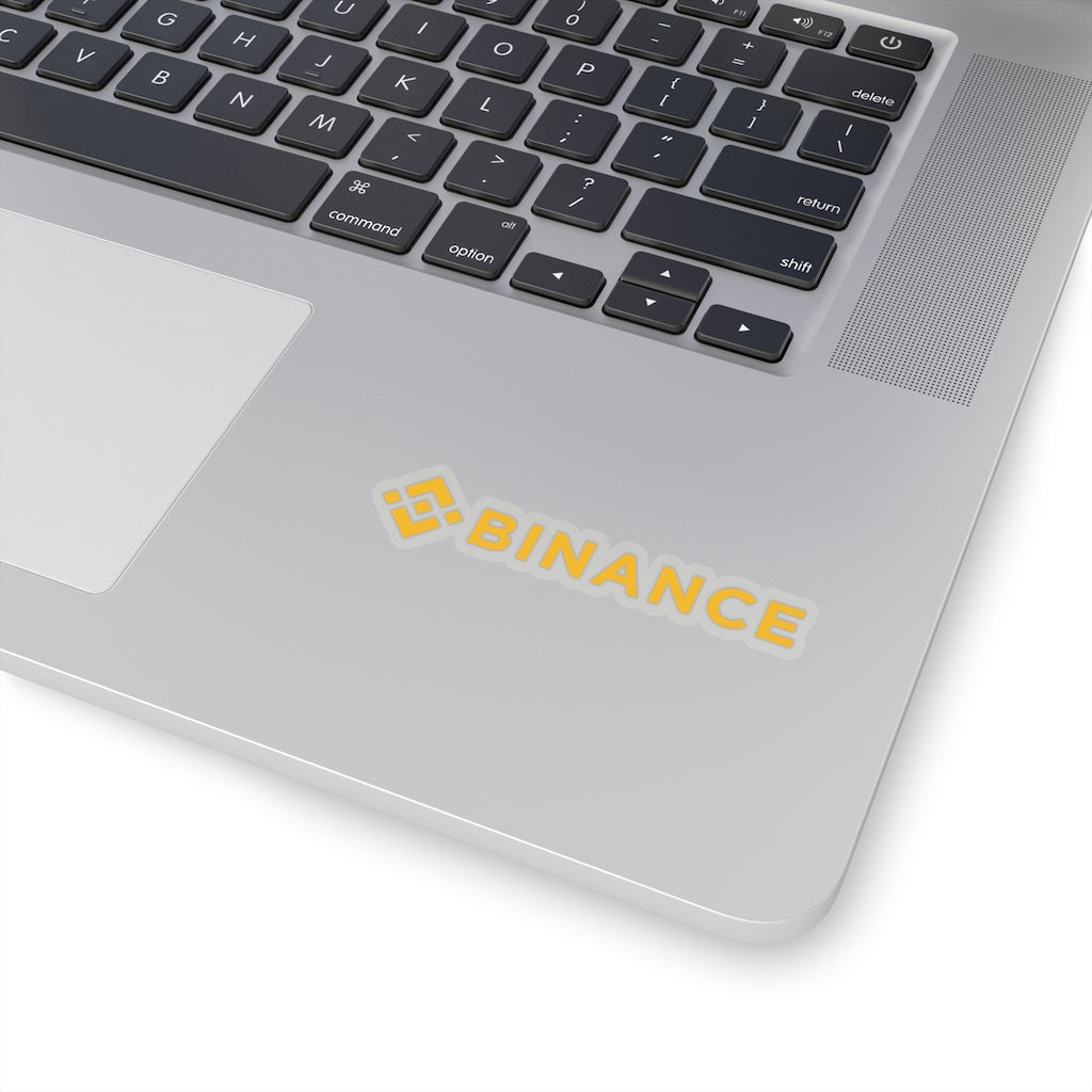 Binance Logo Stickers – Crypto Wardrobe