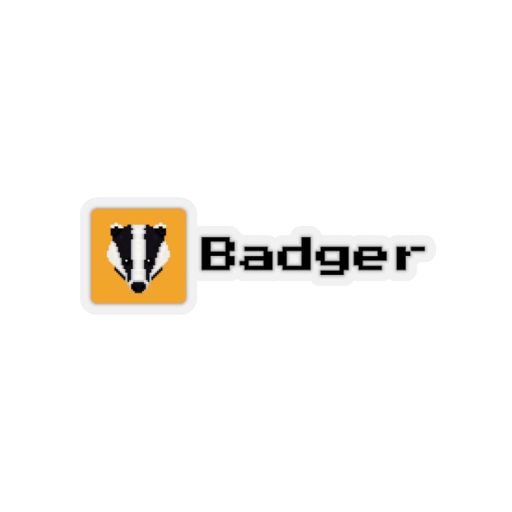 Badger DAO Cryptocurrency Logo Stickers – Crypto Wardrobe