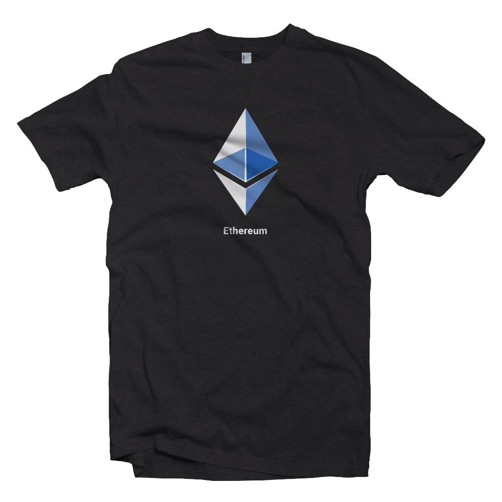 Blue Ethereum Logo Crypto T-shirt – Crypto Wardrobe