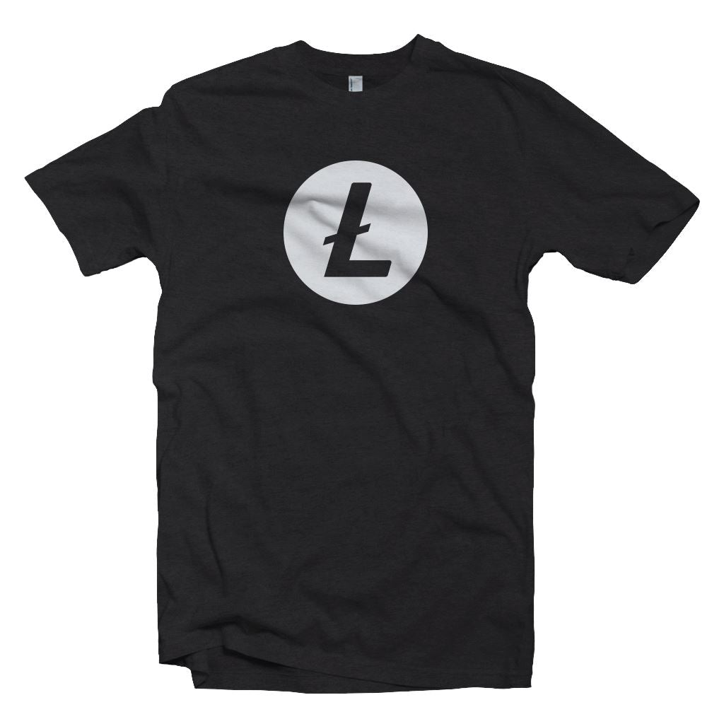 Litecoin LTC Cryptocurrency Symbol T-shirt – Crypto Wardrobe