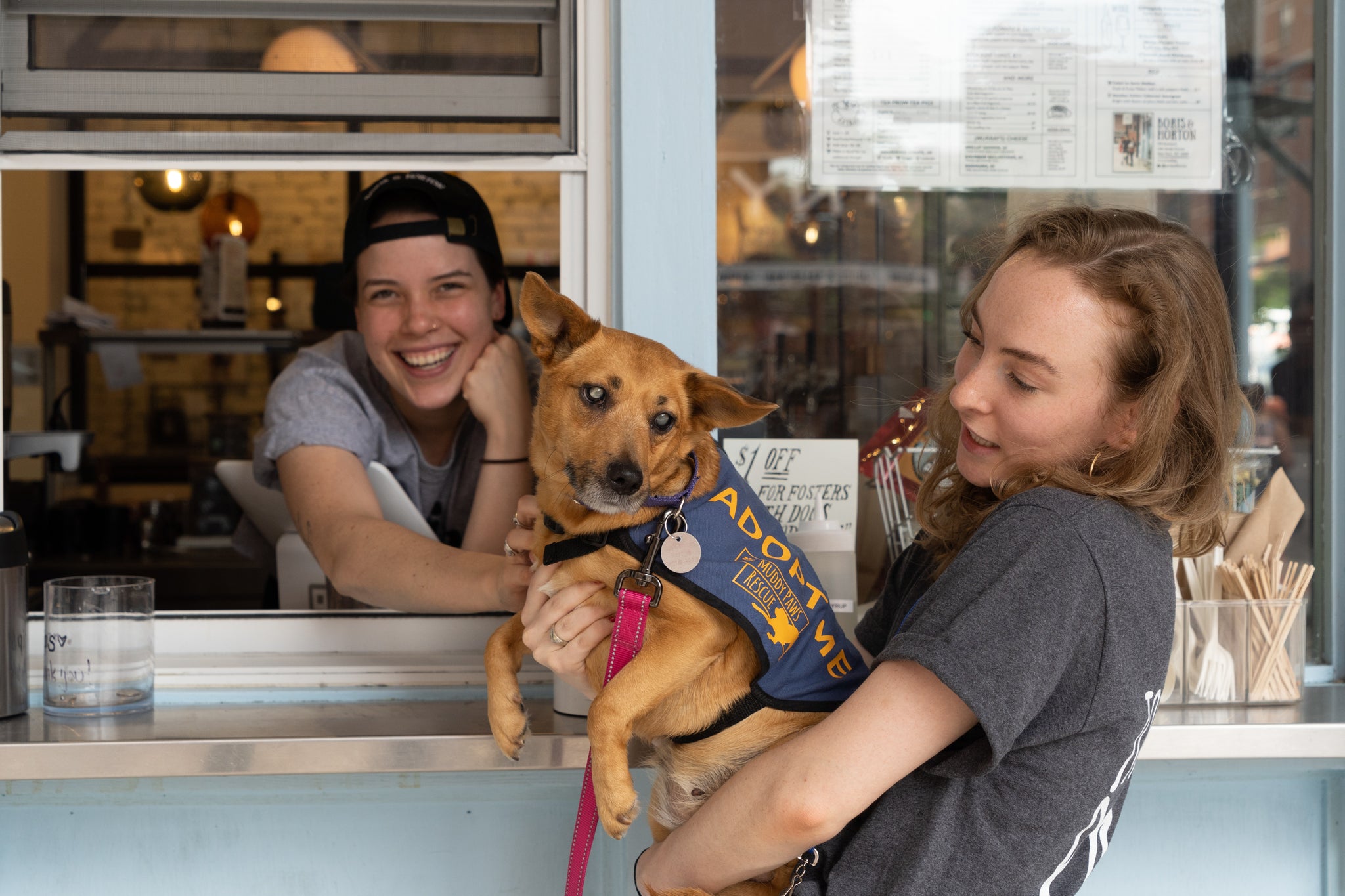 friendly staff at boris & horton cafe 