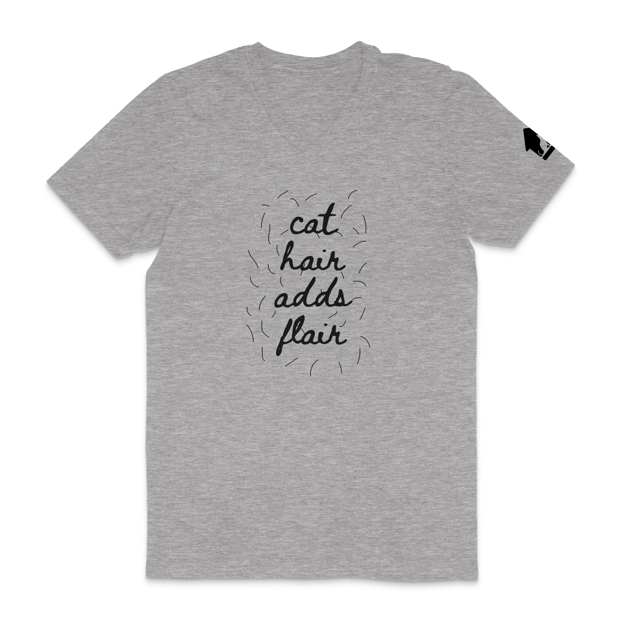 Cat Hair Adds Flair Classic Tee – Toronto Cat Rescue