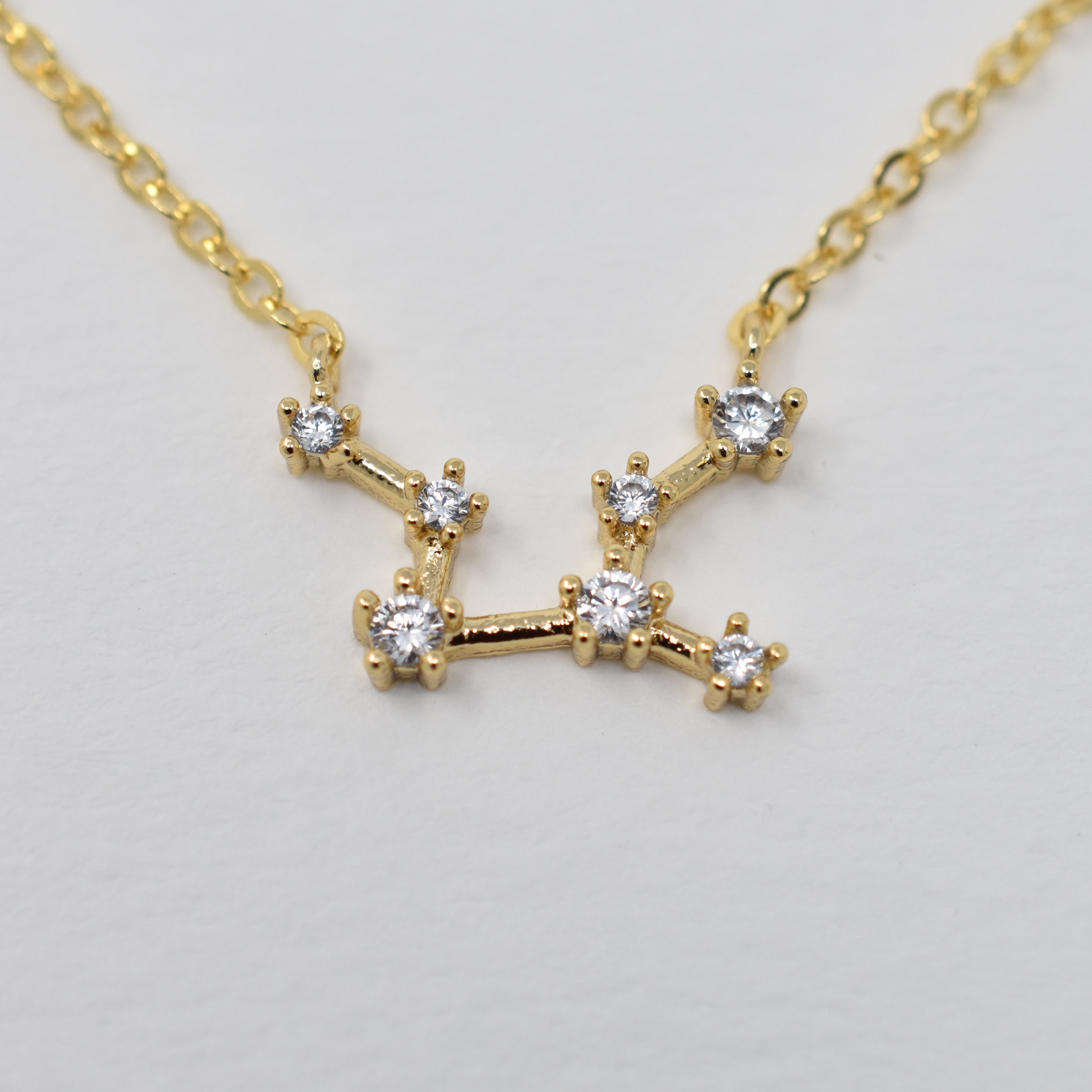 Virgo Constellation Necklace - Aloraflora Jewelry product image