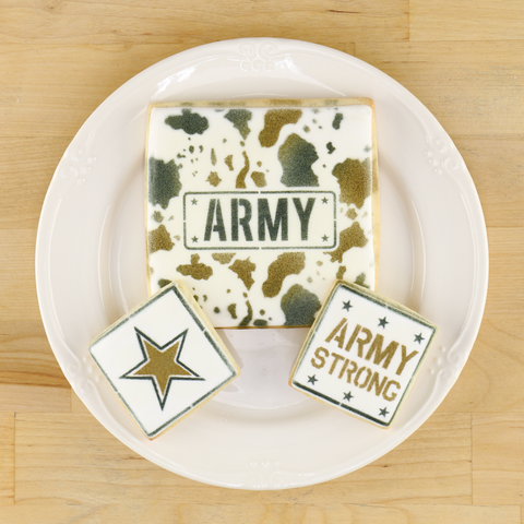 Army cookies
