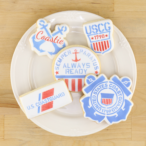 Coast Guard cookies