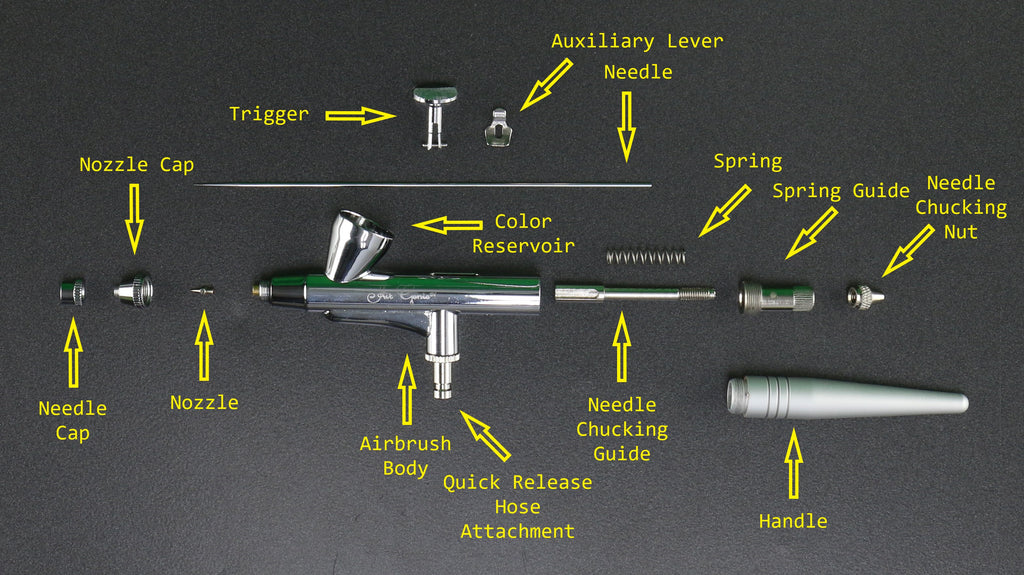 Adjusting Lever Needle, Airbrush Accessories, Airbrush Parts