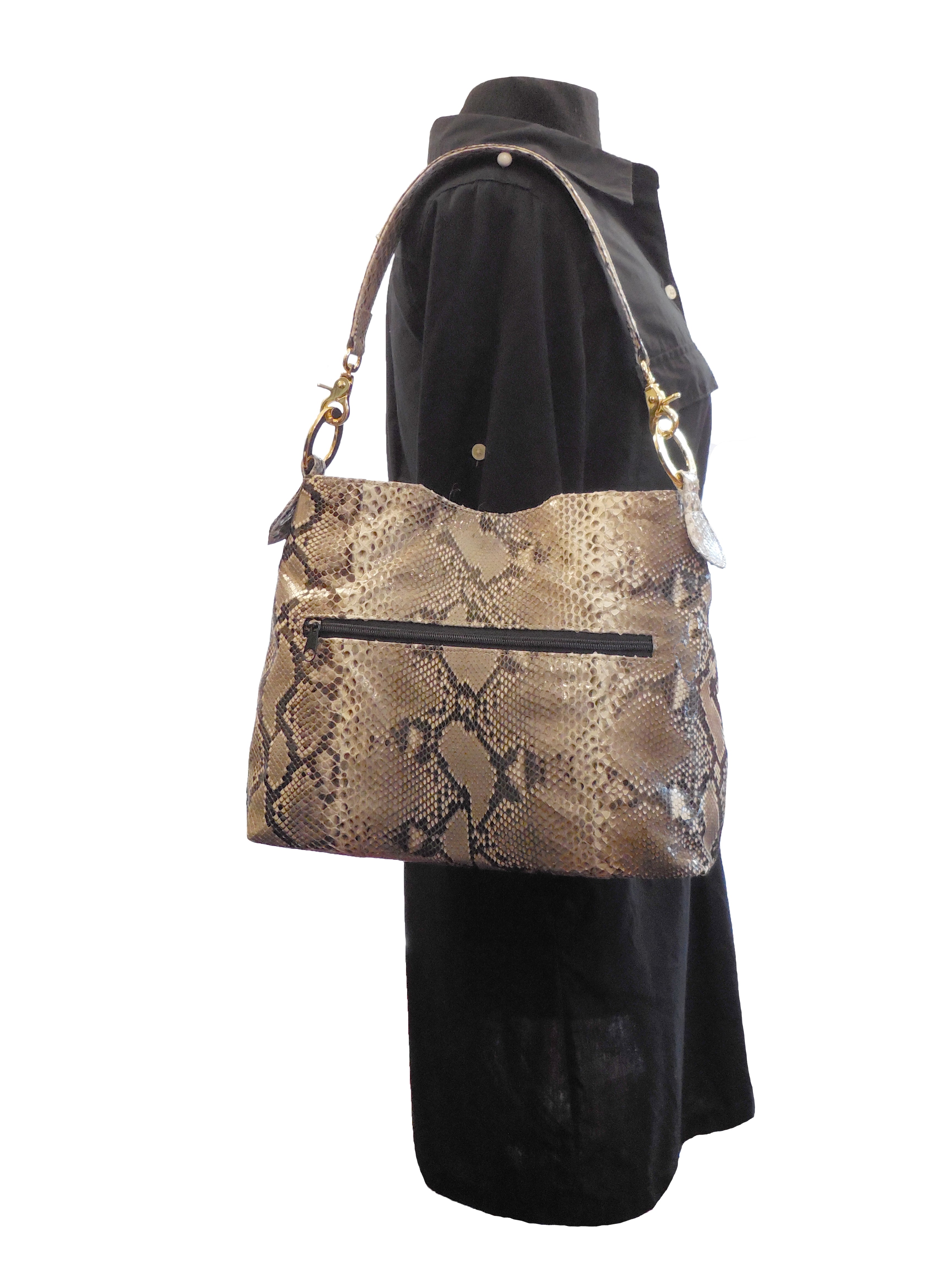 Python Snakeskin Handbag