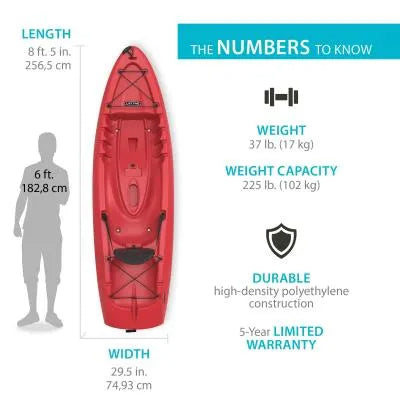 Lifetime Hydros 85 Sit-on-top Kayak