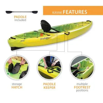 Lifetime Temptation 110 Kayak (Paddle Included)