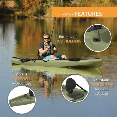 Lifetime Wave 60 Youth Kayak (Paddle Included)