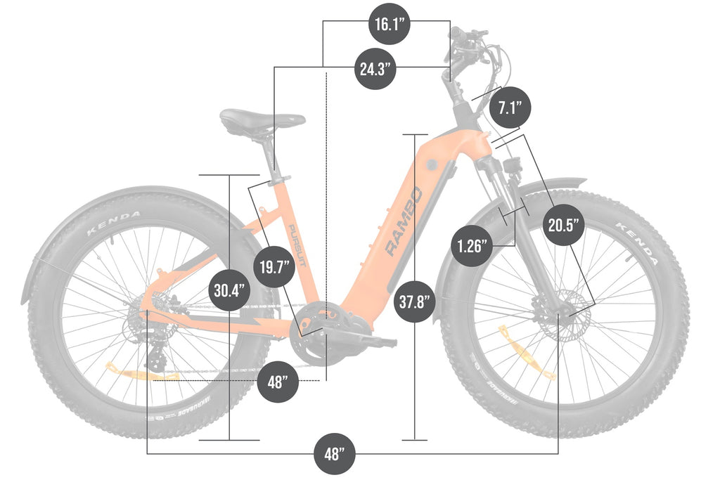 ebike dimentions