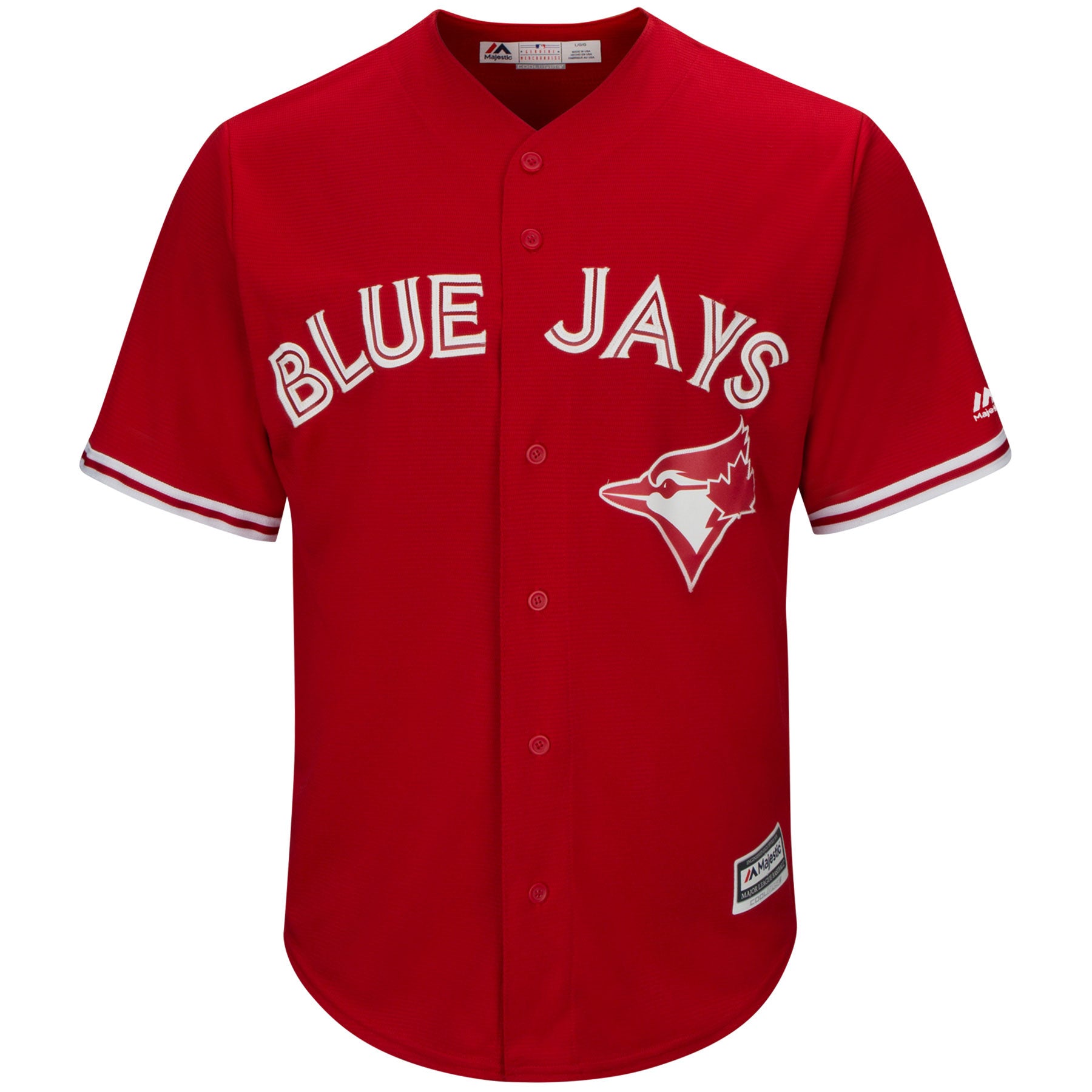 red replica blue jays jersey