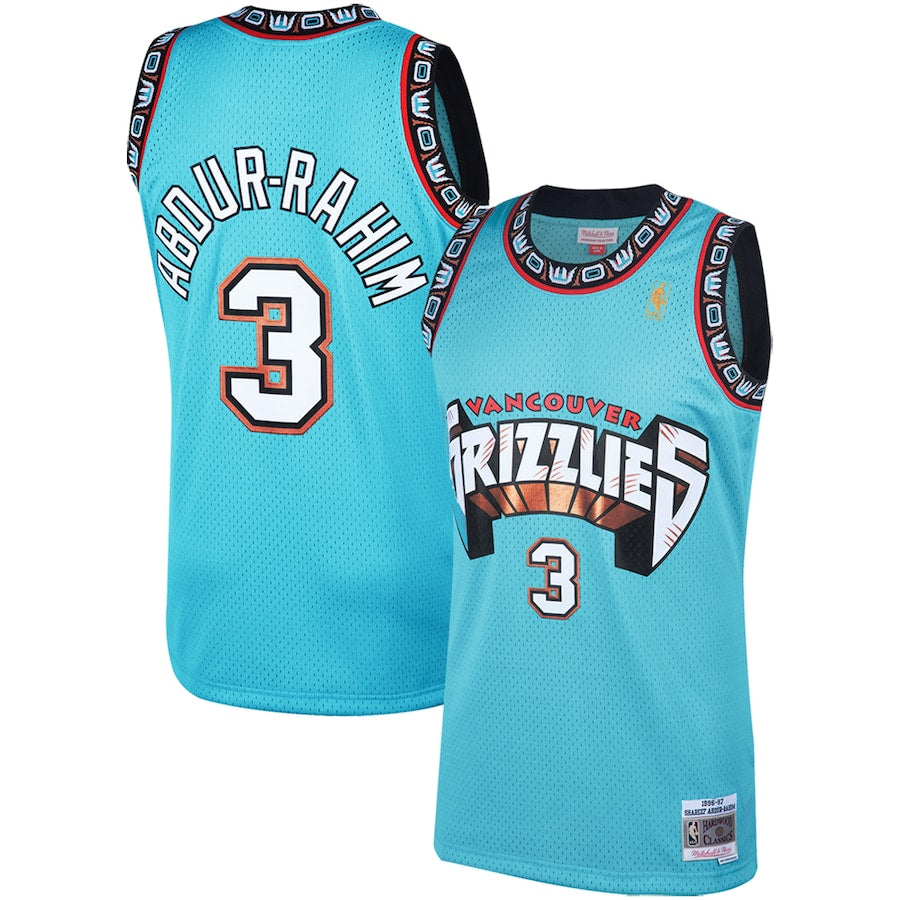 white vancouver grizzlies jersey
