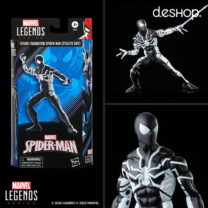 Marvel Legends : Future foundation Spider-man (Stealth suit) (envío st —  