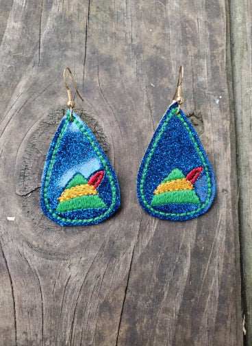 Teardrop Earring - Elf Hat