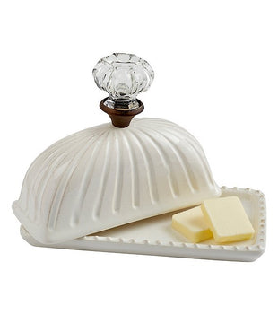 Mud Pie Door Knob Butter Dish