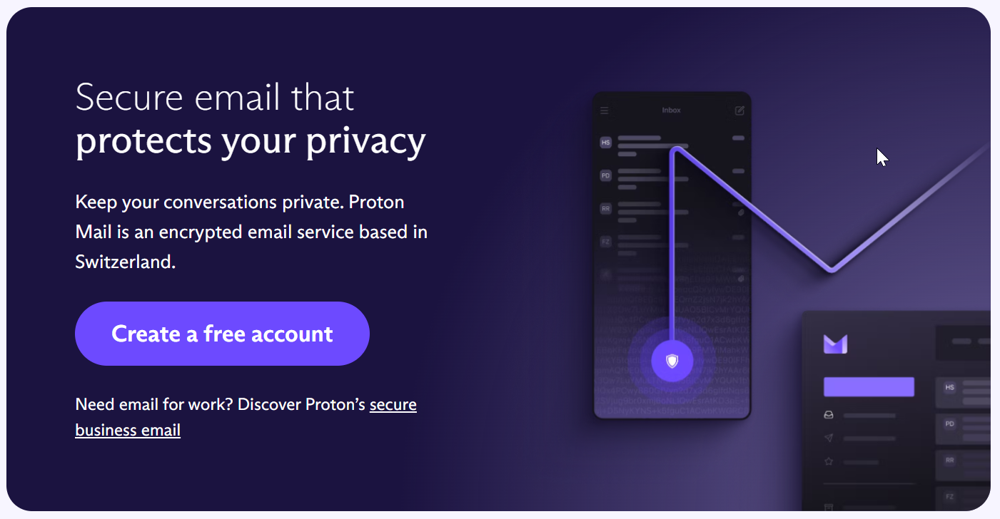 Protonmail - Your Secure Encrypted Email