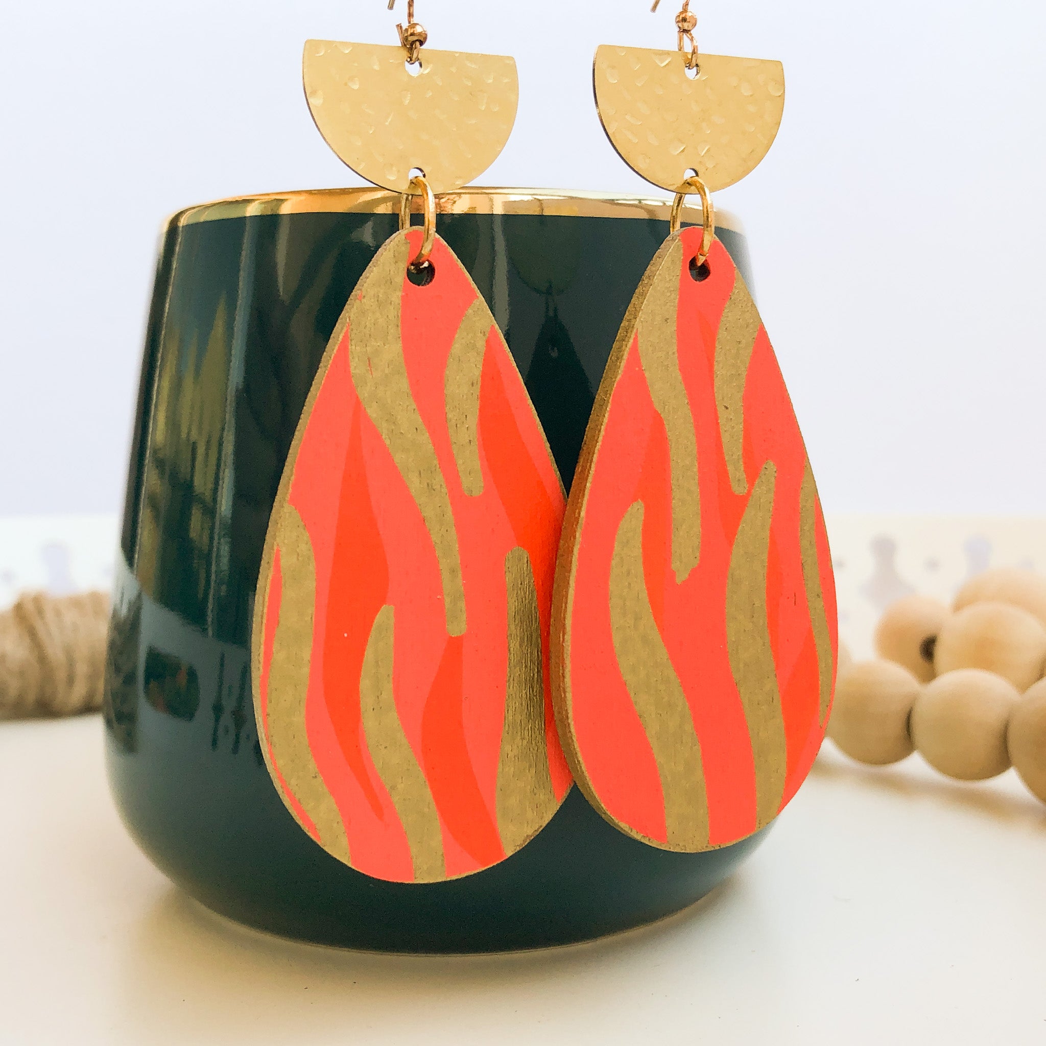 Earrings & Studs | Beautiful Hand painted Earrings For Special Occasi |  Freeup