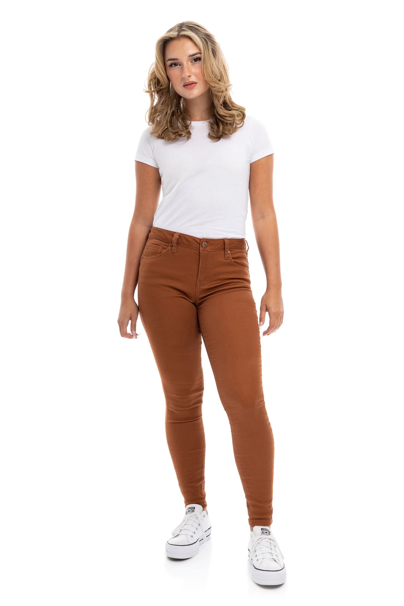 Image of BUTTER 30" MID RISE SKINNY IN ARGAN