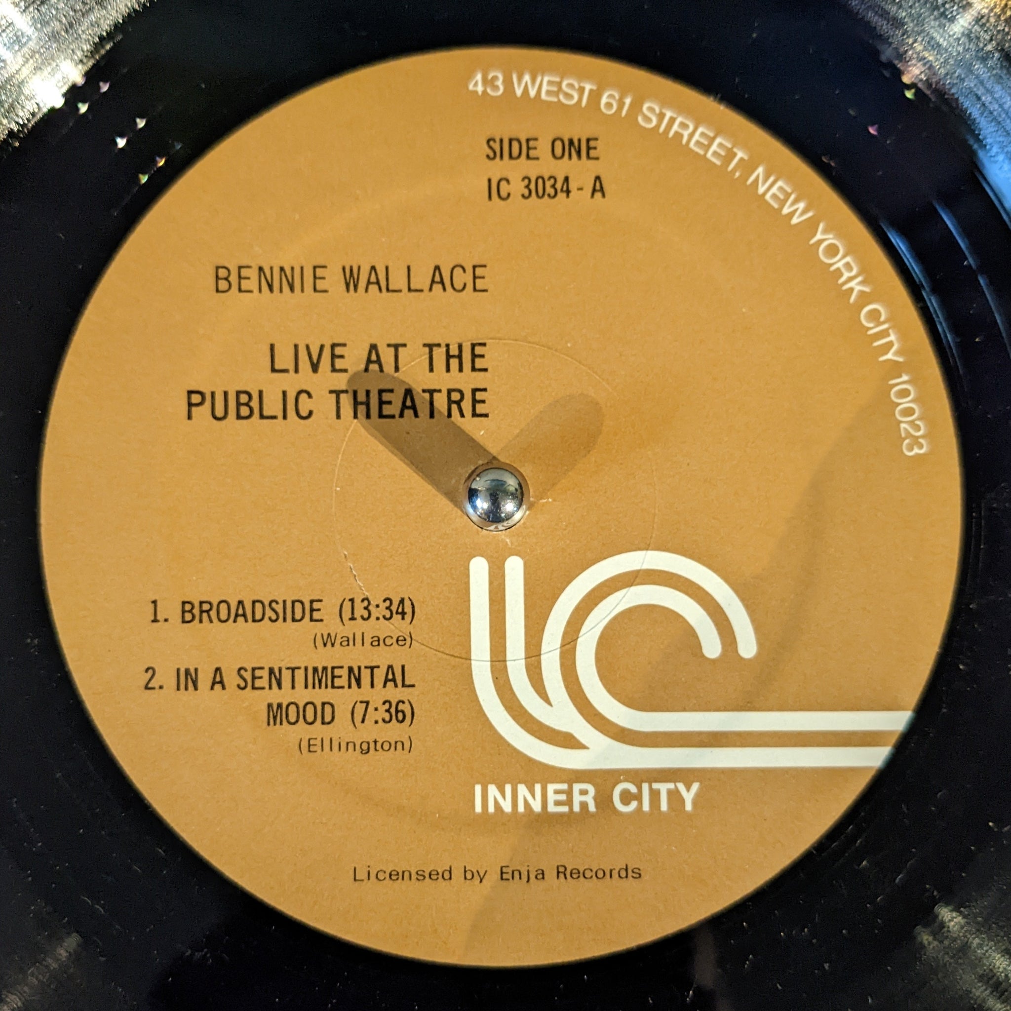 激安セール】 BENNIE WALLACE LIVE AT PUBLIC THEATER LP econet.bi