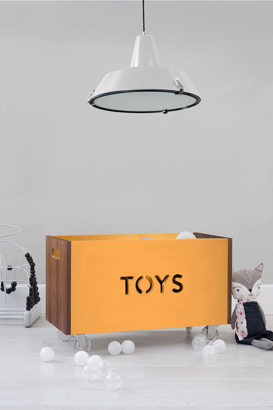 Toy Box Chest on Casters