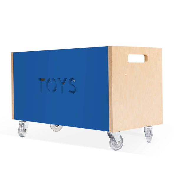 toy storage with casters