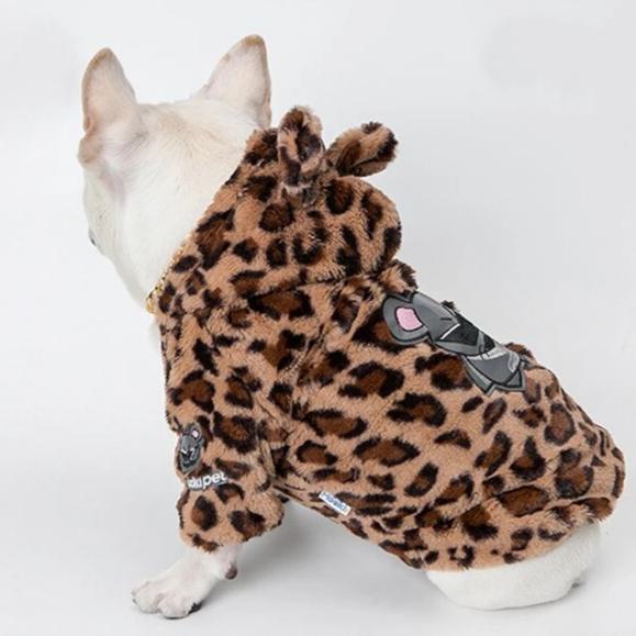 French Bulldog Swagger Leopard Coat – Frenchie World Shop