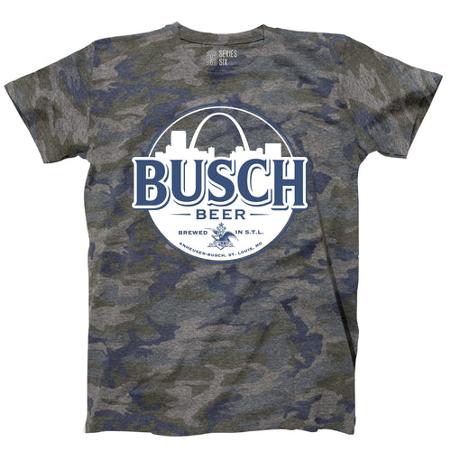 Busch Light Unisex Short Sleeve T-Shirt - Grey – Series Six