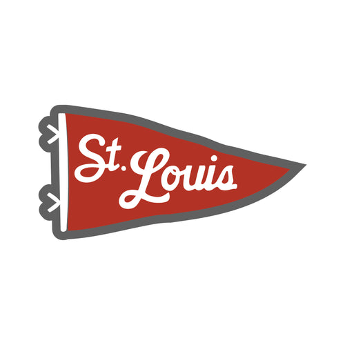 Series Six Company Saint Louis Heart Keychain